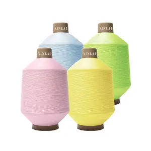 China Factory Multiple Color 100D/36F/2 Nylon DTY yarn twisted for Narrow Fabric Knitting
