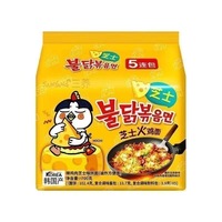 Wholesale New Product Launch-Brand New Caramel Sweet and Spicy Flavor Authentic Korean Instant Ramen Noodles 130g