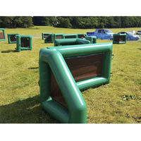 Ensemble de bunkers de paintball gonflables modulaires, obstacles portables hermétiques pour le tir à l'arc, équipement professionnel pour le paintball au gel