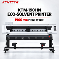 Imprimante jet d'encre grand format Kenteer 1,9 m à solvant écologique pour bâches souples et autocollants en vinyle