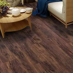 Nuevo Suelo SPC Impermeable de Núcleo Rígido, Compuesto de Piedra y Plástico, Diseño Moderno Liso, Resistente al Desgaste, con Diseño Gráfico - Product Image 4