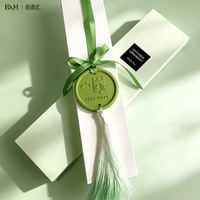 Diffuseur de parfum à bâtonnets en céramique 100 % fait main avec pompons, pierre aromatique personnalisée, parfum d'ambiance pour voiture et maison