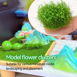 Modèle <span class=keywords><strong>de</strong></span> <span class=keywords><strong>grappe</strong></span> <span class=keywords><strong>de</strong></span> fleurs artificielles, modèle <span class=keywords><strong>de</strong></span> paysage <span class=keywords><strong>de</strong></span> végétation et <span class=keywords><strong>de</strong></span> champ <span class=keywords><strong>de</strong></span> fleurs, matériel <span class=keywords><strong>de</strong></span> bricolage pour table <span class=keywords><strong>de</strong></span> sable <span class=keywords><strong>de</strong></span> train miniature - Product Image 2