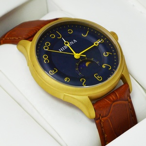 Reloj de cuarzo de alta calidad de acero inoxidable 2024 Buen precio Reloj de marca Miyota Moon Phase para hombre - Product Image 3