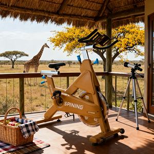 Vélo d'air à cadre en acier durable pour les environnements commerciaux de salle de sport à fort trafic et les scénarios d'utilisation à long terme des membres - Product Image 3