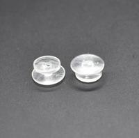 1000 pièces de boutons transparents en plastique, boucles pour enfants, breloques pour chaussures DIY, accessoires faits main pour Crocs