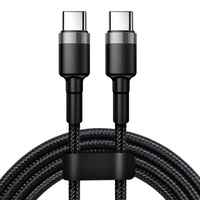 Câble USB-C 3.1 magnétique tressé en nylon, charge rapide, synchronisation des données 480 Mbps, pour téléphones iOS/Android, ordinateurs portables et ordinateurs, 1m – Prix direct usine