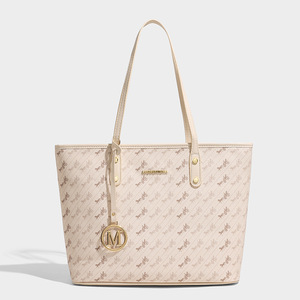 Borsa in PU Rosa <span class=keywords><strong>o</strong></span> Grigia di Grande Capacità per Donna, <span class=keywords><strong>Classica</strong></span> Borsa a Mano per lo Shopping, Vendita all'Ingrosso - Product Image 1