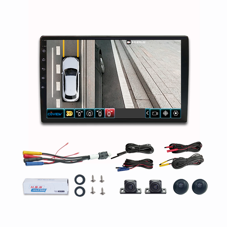 Akıllı araba Navigator All-In-One makinesi 10 inç Android araba radyo 360 araba kamera için benz Chevrolet