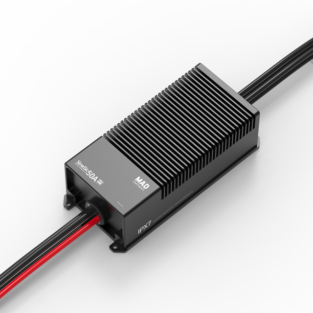 MAD SineSic FOC 50A Pro 400V ESC UAV FPV Electronic Speed Controller for Brushless drone Motor