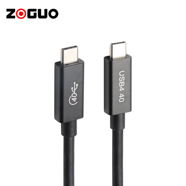 USB 4.0 Cable 40Gbps Data Transfer 240W PD 3.1 Fast Charging Aluminum USB-C Support 8K Video E-Marker Chip MacBook Pro