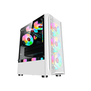 OEM de fábrica ATX de <span class=keywords><strong>Torre</strong></span> completa <span class=keywords><strong>carcasa</strong></span> de acero de la computadora de vidrio templado de PC - Product Image 3