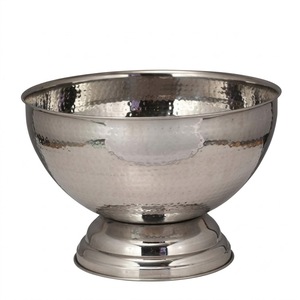 Seau à vin et seau à champagne en laiton antique de luxe, grande capacité, gravé à la main, doré, pour hôtel, restaurant, bar - Product Image 4