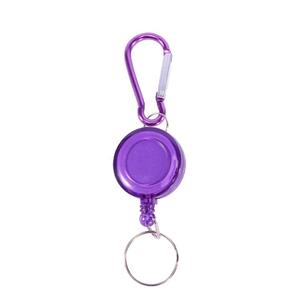 Mousqueton avec bobine rétractable personnalisé, porte-carte d'identité de travail, porte-Badge <span class=keywords><strong>YOYO</strong></span> <span class=keywords><strong>Ski</strong></span> passe, porte-clé, vente en gros, - Product Image 6