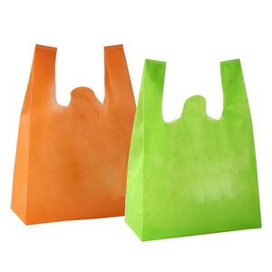 Bolsas Ecológicas Reutilizables con Asas de Tela No Tejida, Plegables, con Logotipo Personalizado, Promocionales, Tipo <span class=keywords><strong>Camiseta</strong></span>/Chaleco - Product Image 5