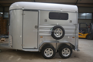 Flotteur de cheval Premium 2 avec porte-selle évents de toit en feutre idéal pour une utilisation équestre de club de poney - Product Image 2