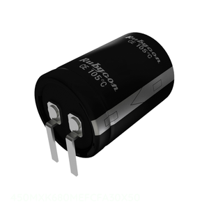 ตัวเก็บประจุแบบฝังผนัง Original CAP ALUM 680UF 20% 450V SNAP TH รุ่น 450MXK680MEFCFA30X50 680 ยูเอฟ - Product Image 1