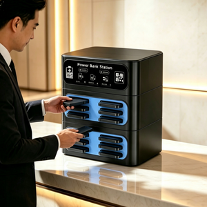 Negocio de Alquiler de Power Banks, Estación de Carga de Teléfonos Móviles de 12 Ranuras, Kiosco de Powerbanks Compartidos para Bares, Restaurantes y Centros Comerciales - Product Image 1