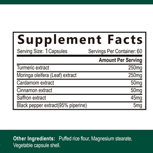 Alles In 1 Kurkuma <span class=keywords><strong>Moringa</strong></span> Zwarte Peper Extract <span class=keywords><strong>Capsules</strong></span> Kurkuma <span class=keywords><strong>Moringa</strong></span> Bladpoeder <span class=keywords><strong>Capsules</strong></span> Supplement Voor Gezamenlijke Ondersteuning - Product Image 5