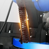 YUTUO Aluminium 255mm 45 °   Scie à onglets coulissante composée de 10 pouces en bois industrielle 220V pour la coupe du bois et du métal