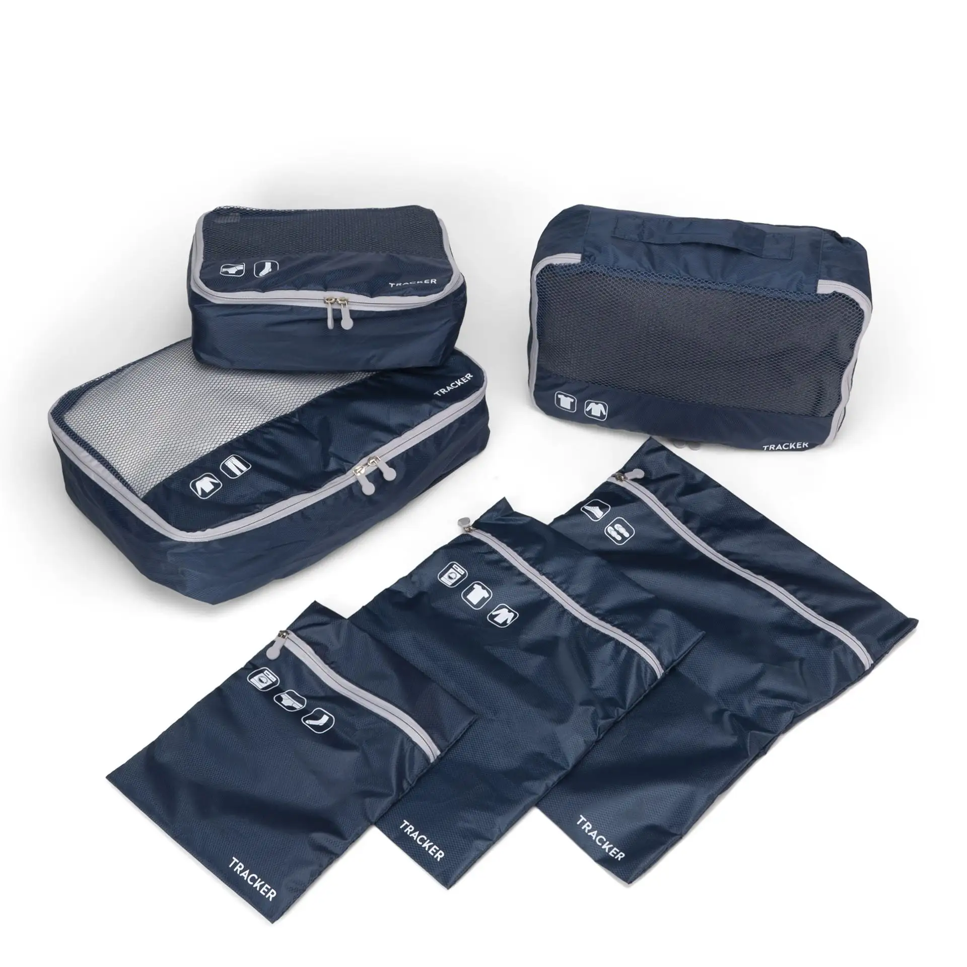 Multi-functional Travel Shirt Tie Organizer bag/luggage Clothes Packing Bag Case for Men