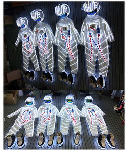 Costume LED Costume Astronaute Cosplay Halloween Cadeau de Noël Costume LED Cool Perform - Product Image 2