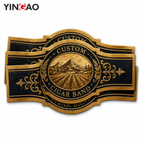 Etiqueta Adhesiva Personalizada para Cigarros, con Corte a Troquel, Lámina Dorada, Impresión de Logotipo Personalizado para Empaquetado, Etiquetas de Marca, Productos de Marca Privada
