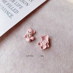 Dijes 3D de Zinc Impermeables Kawaii con Diseños de Lazo, Oso, Flor, Corazón y Estrella, Suministros para Manualidades y Estuches, para Pequeños Negocios, Venta al por Mayor, 10 unidades - Product Image 5