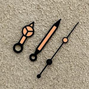 Mouvement automatique, bordure noire, aiguilles de montre luminescentes vertes, accessoires de montre, ensemble de pointeurs NH35 NH36 4R pour montres-bracelets - Product Image 6