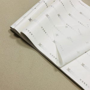 Papel tisú transparente de alta calidad, estilo de lujo, Impresión de logotipo personalizado, envoltura transpirable a prueba de humedad para uso industrial DIY - Product Image 6