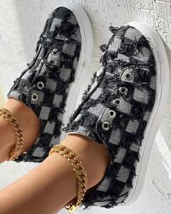 <span class=keywords><strong>Scarpe</strong></span> singole da <span class=keywords><strong>donna</strong></span> del nuovo commercio estero estivo con <span class=keywords><strong>scarpe</strong></span> da mendicante in <span class=keywords><strong>Denim</strong></span> a un passo - Product Image 3