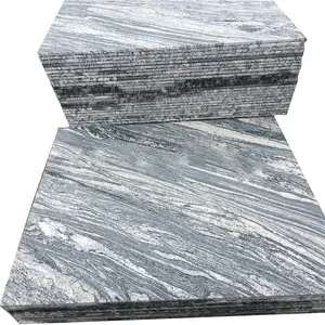 China Juparana Grain Grey Granite Tiles for Building Decoration