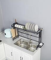 Égouttoir à vaisselle multi-niveaux double couche pour évier, égouttoir de cuisine superposé, égouttoir à vaisselle à plusieurs niveaux