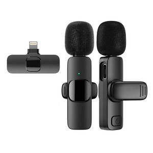 2,4G Dual Microfone Sem Fio Para Celular Micro Sans Fil Lapel Mini Lavalier Mic Clips Micrófono inalámbrico para teléfono celular móvil - Product Image 3