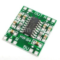 Carte d'amplificateur numérique super mini PAM8403 2 * 3W Classe D numérique 2,5V à 5V Carte d'amplificateur de puissance efficace