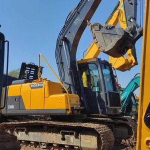 Excavadora de cadenas Volvo usada, excavadora de cadenas de 14 toneladas, motor original importado, 1 año de garantía - Product Image 3