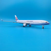 Modèle d'avion à l'échelle 1:400 de 30 cm de la compagnie aérienne chinoise China Airlines pour cadeau promotionnel