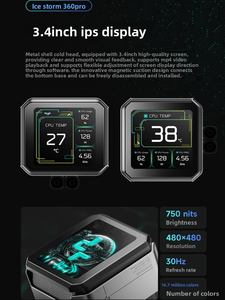DEEPCOOL PRO SPARTACUS 360 Water Cooling System for Computer Case with Quiet 4Pin Hydro Bearing CPU Cooling Fan - Product Image 5