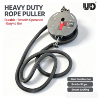 Udine Endless Rope Trainer : Machine de traction à résistance magnétique robuste pour entraînement fonctionnel, marque privée