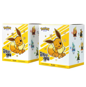 <span class=keywords><strong>Figurine</strong></span> authentique Pokemoned Eevee Evolution Set Funism Action Figures Trading Collection Card Booster Blind Gift Box - Product Image 2