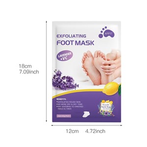 Masque exfoliant pour les pieds à la lavande <span class=keywords><strong>APPTI</strong></span>, hydrate et aide à éliminer les peaux mortes et les callosités, améliore les pieds rugueux et gercés - Product Image 6