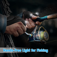 Gants de Pêche à LED, Rechargeables pour le Sport, Éclairage Extérieur, Vente en Gros, Batterie 150mAh