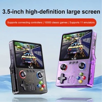 Consola de Juegos Portátil Gamegaga X6, Pantalla de 3.5 Pulgadas, 32GB, 11 Simuladores, Batería de 2000mAh, Chino/Inglés, Negro/Blanco/Verde, Sin Pantalla Táctil