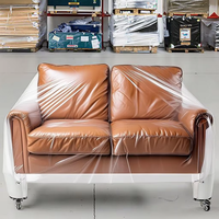 Housse de canapé en plastique transparente de Thaïlande, plus épaisse, protection imperméable pour canapé