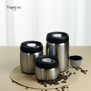 Bộ bình đựng thực phẩm, trà, đường, cà phê bằng thép không gỉ, chân không, an toàn thực phẩm, hiện đại, bán buôn Thankhot - Product Image 3
