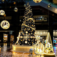 Großer Outdoor-Weihnachtsbaum mit Leuchtdekoration für Einkaufszentren & Plätze, 3-30m, Bestseller Direkt ab Werk