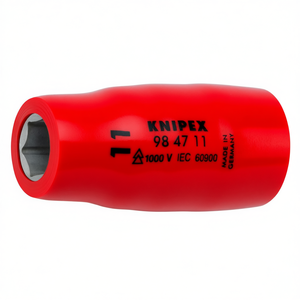 Llave de tubo Knipex de 1/2 pulgada con cuadradillo interno, aislada para 1000V, fabricada en Alemania - Product Image 2
