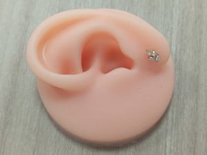 Силиконовая мягкая модель ушей для пирсинга - Product Image 2