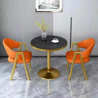 Ensemble de chaises de table en gros d'usine pour restaurant hôtel réception salon centre commercial chambre à coucher-meubles élégants pour salles d'attente