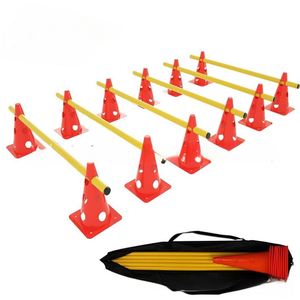 Kit de Entrenamiento de Agilidad - Escalera de Velocidad, Conos, Obstáculos y Postes Marcadores de 32 cm para Ejercicios de Fútbol con Bolsa de Transporte - Product Image 1